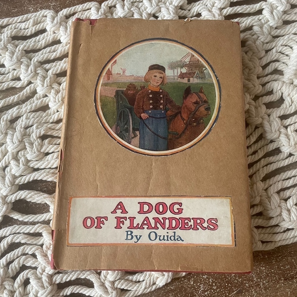Vintage Book - A Dog of Flanders by Ouida